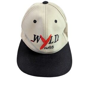 Vtg 90s Rahsaan Patterson MCA Records WYLD FM98 New Orleans Radio Promo Hat Cap